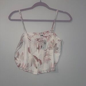Abercrombie &fitch crop top blouse size S